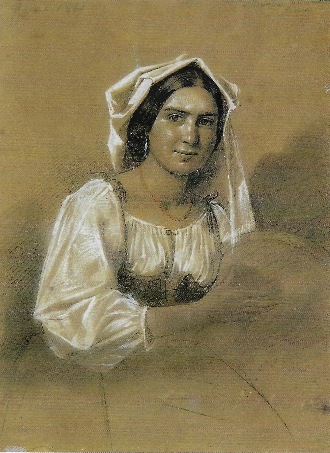 Ciociara con tamburello, 1845